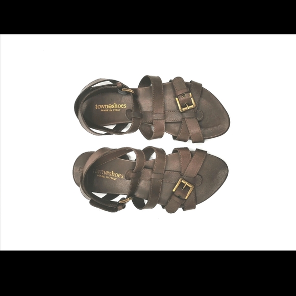 SIZE 6 Townshoes, Made in Italy, Buttery Soft EUC - Picture 6 of 6